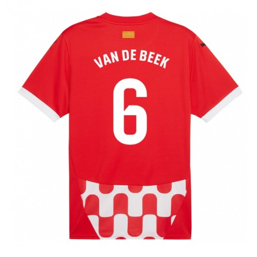 Girona Donny van de Beek #6 Domaci Dres 2024-25 Kratak Rukav